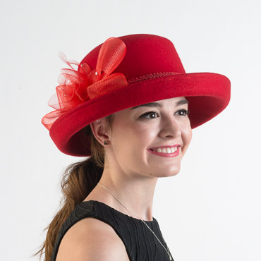 NWT Beautiful Dress Hat / Church Hat by KaKyCo Kakyco | Accessories | Women Derby Church Dress Cloche  main image 3