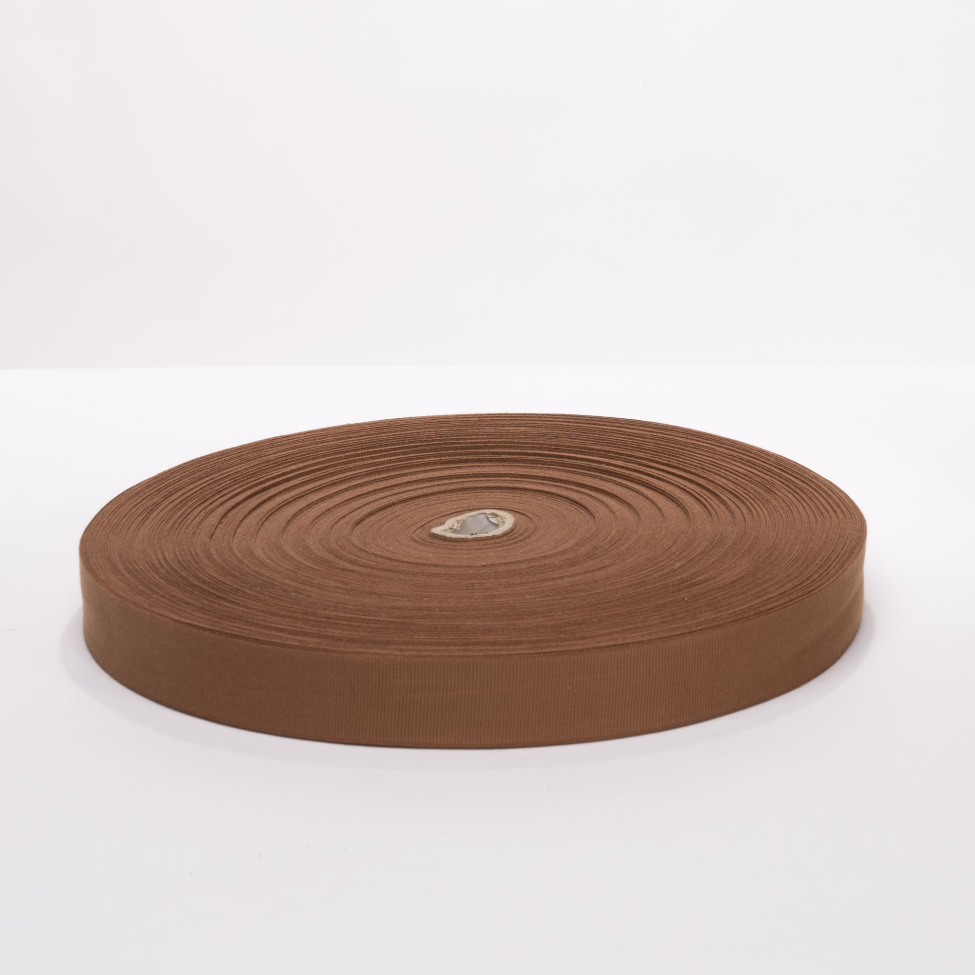 Brown 125 Inches Light Weight Nylon Webbing / Heavy Twill