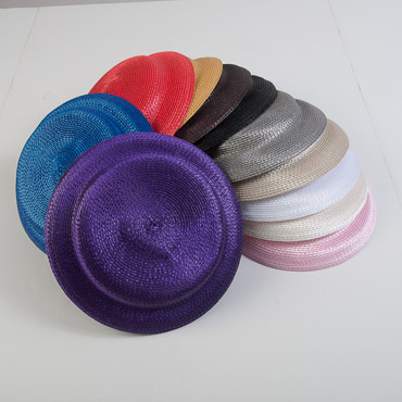 2pcs Hat DIY Fascinator Base Cap DIY Round Bases Girl Hat Making Supplies, Kids Unisex, Size: 16.5X16.5CM