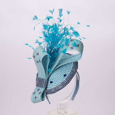 Fascinator Cocktails Hats - Sun Yorkos | KaKyCo Accessories display picture 3
