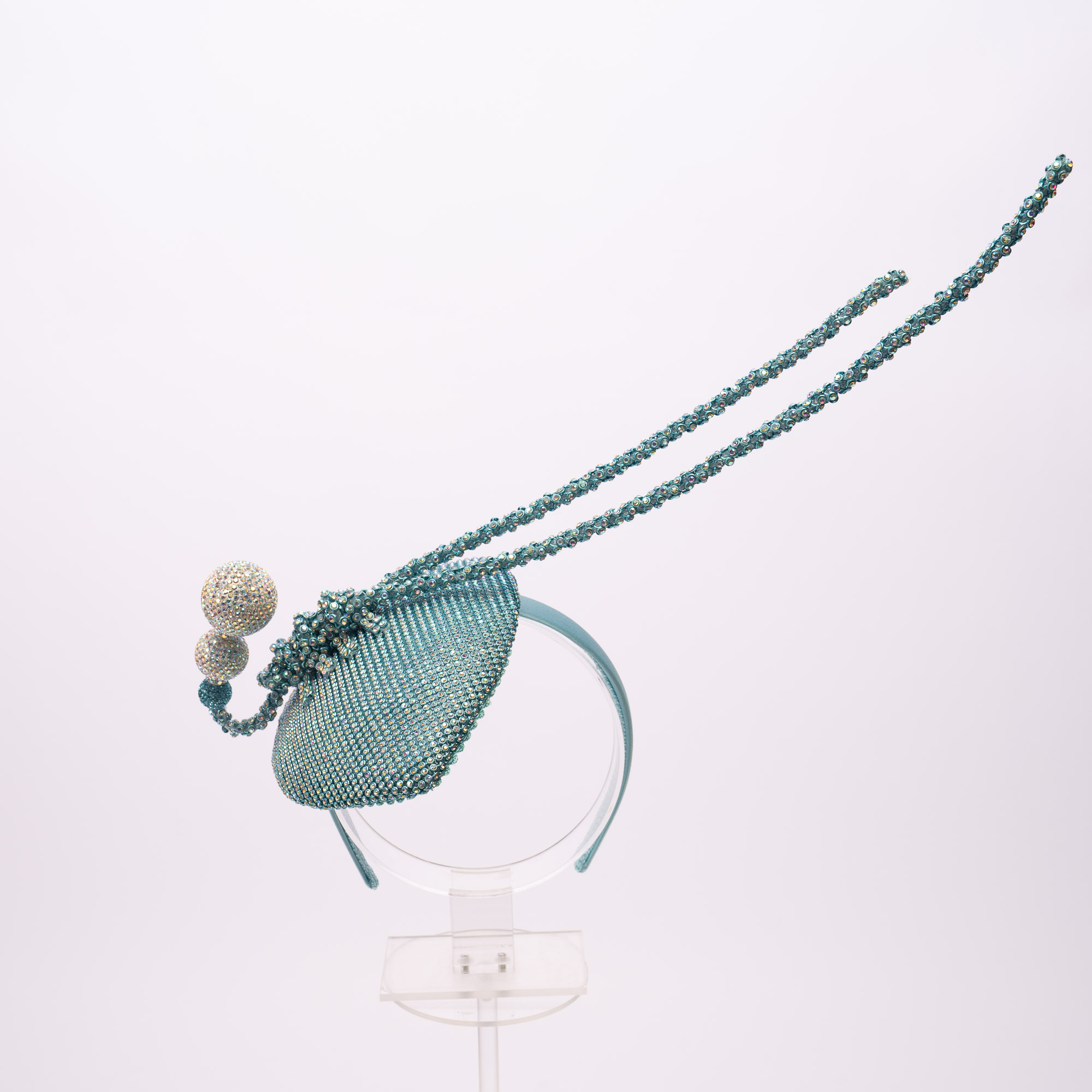 Crystal teardrop, raw woven straw headband! Amazon.com: JWICOS Raw Crystal Quartz Crown Clear Crystal  main image 4