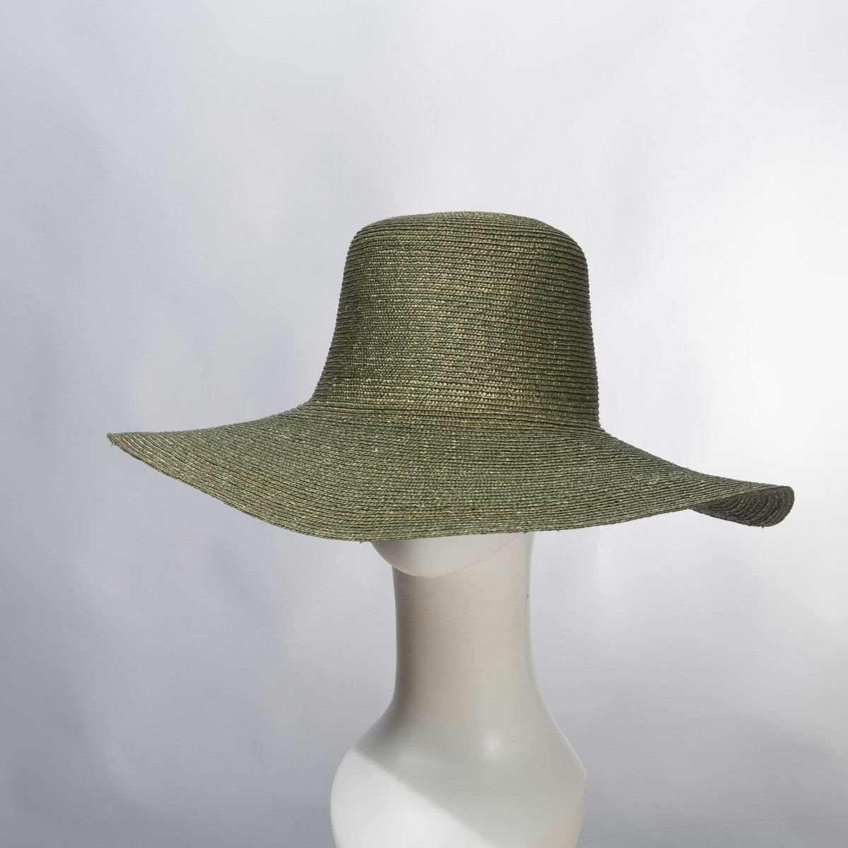 Wide Brim Milan Straw Hat Bodies-BR72_5MM-5- Sun Yorkos | Zoria display picture 1