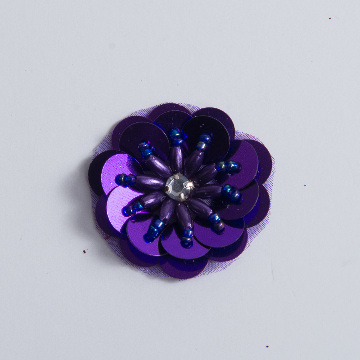 Beaded/Sequin/Pearl Applique (Flowers) KS8116
