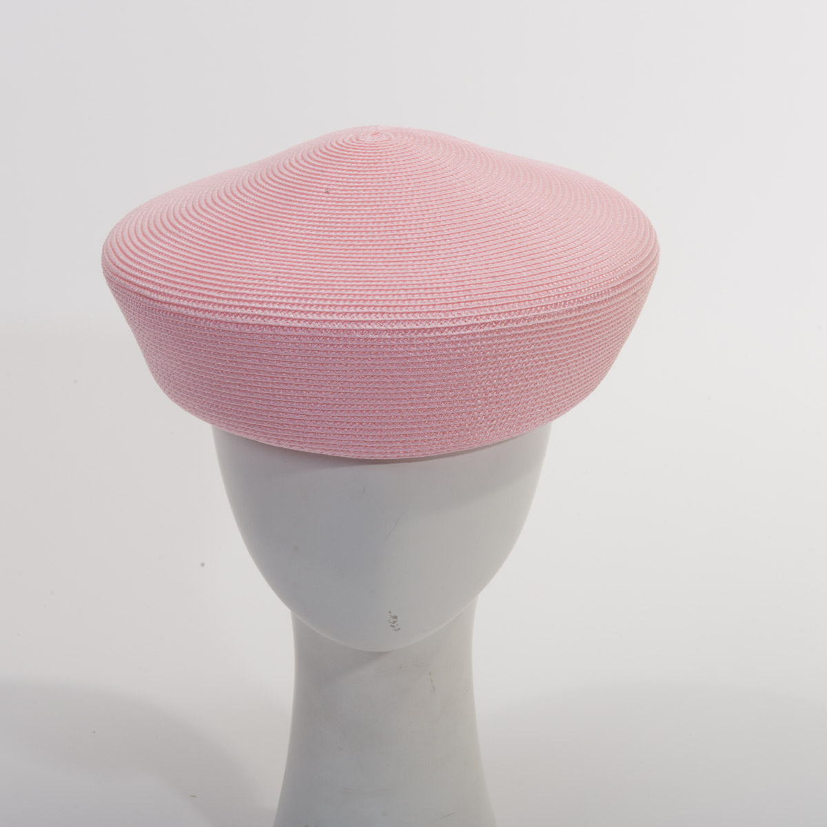 Matt Poly Straw Sailor Top Plain Hats 
