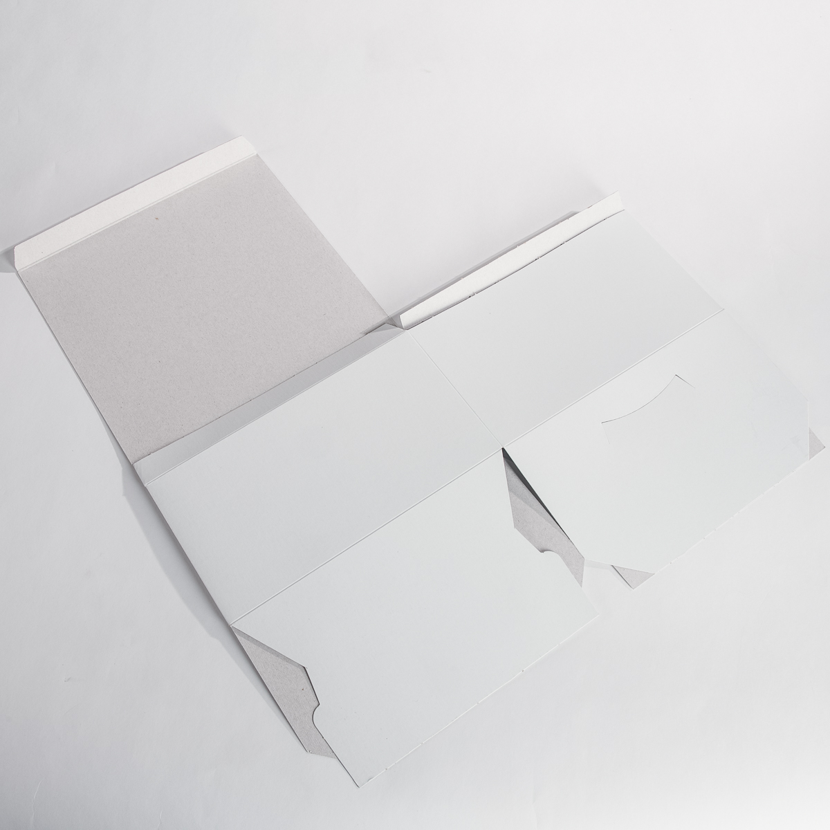HB5183-10 White 10''X10''X6'' Paper Square Hat Box