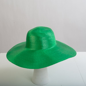 Natural Wide Brim Milan Straw Hat Bodies-BR72_5MM-5-NT- Sun  display picture 1