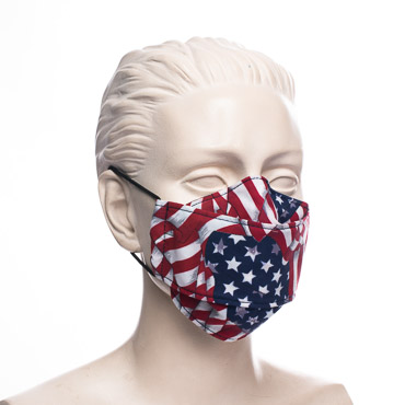 American Flag Print American Flag Mask - Large