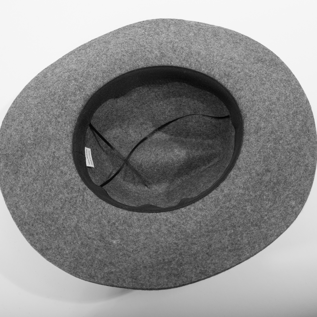 NWT Light Grey Felt (Wool) Hat Light Grey Felt Hat - Etsy main image 3