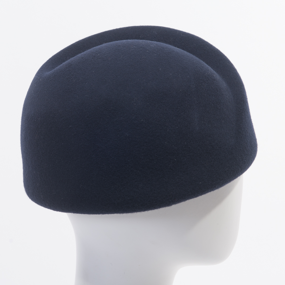 Bell Shaped Cloche Felt Plain Hats-W7005-Sun Yorkos